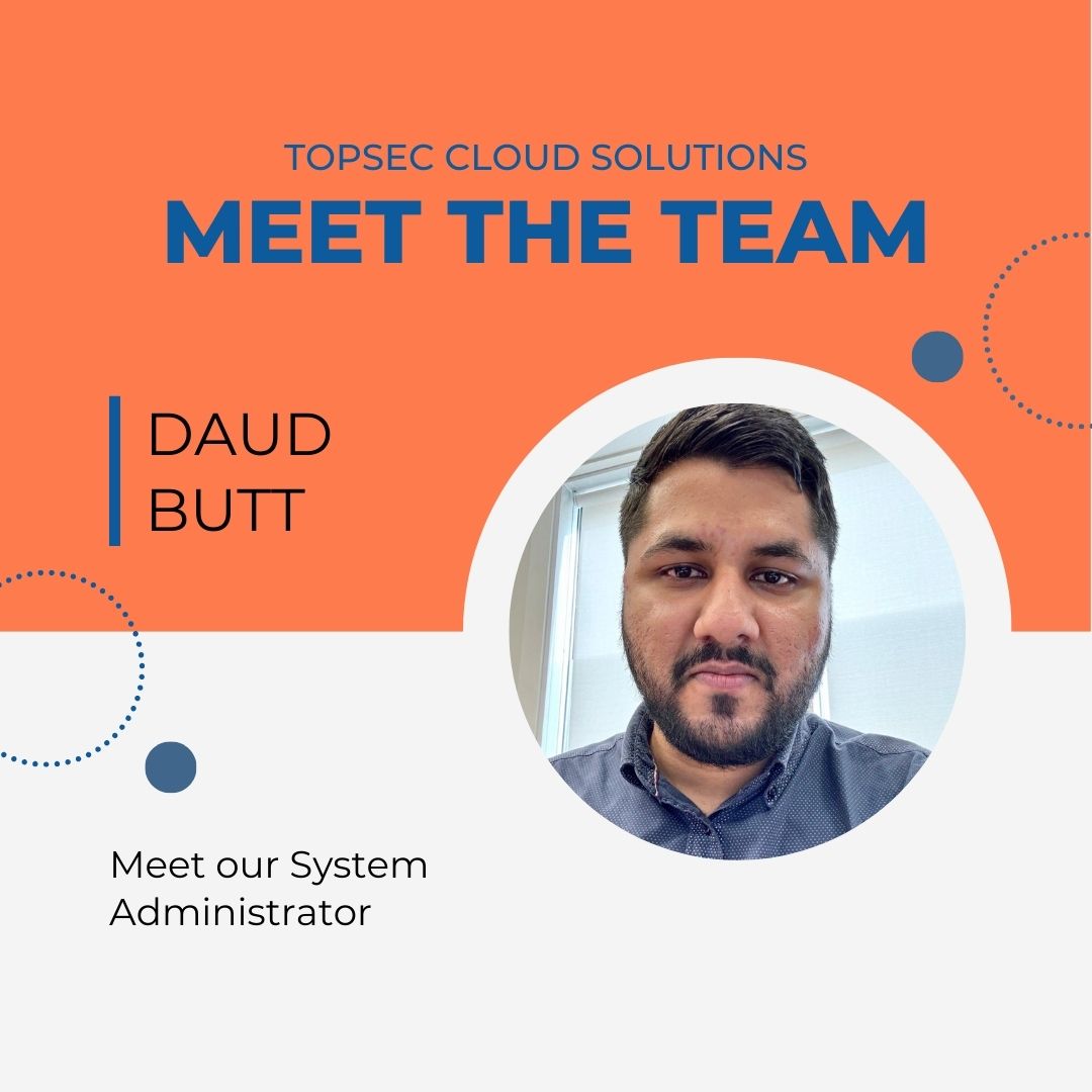 Meet the team- Daud Butt