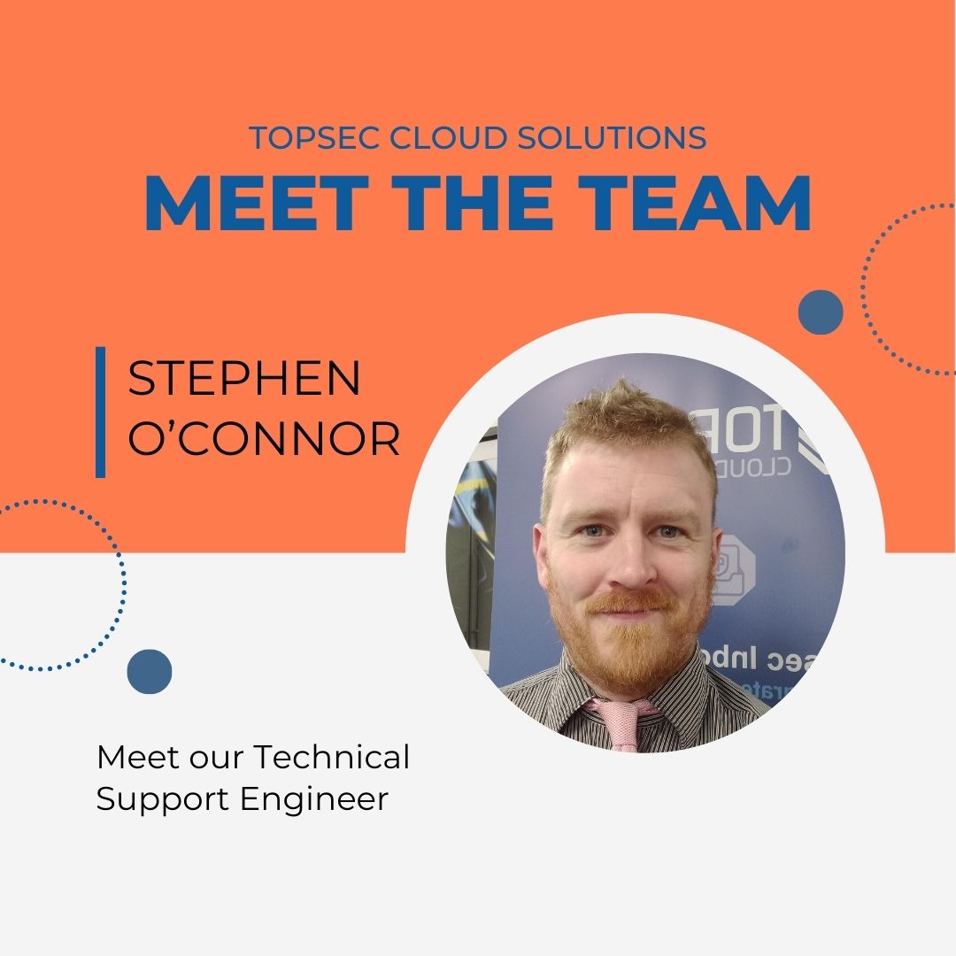 Meet the team- Stephen O'connor